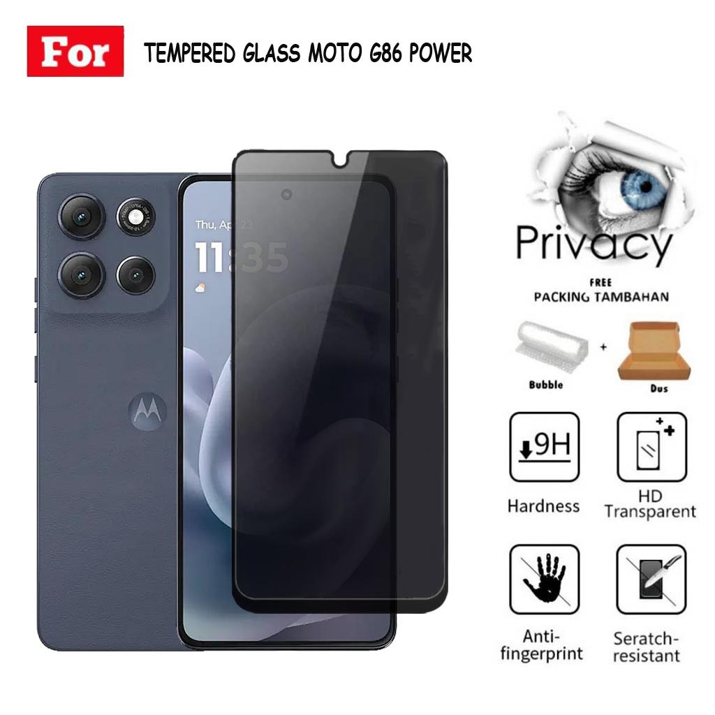 ANTI SCRATCH SPY MOTO G86 POWER - Ceramic Matte Spy MOTO G86 POWER - ANTI SCRATCH MATTE Ceramic ANTI