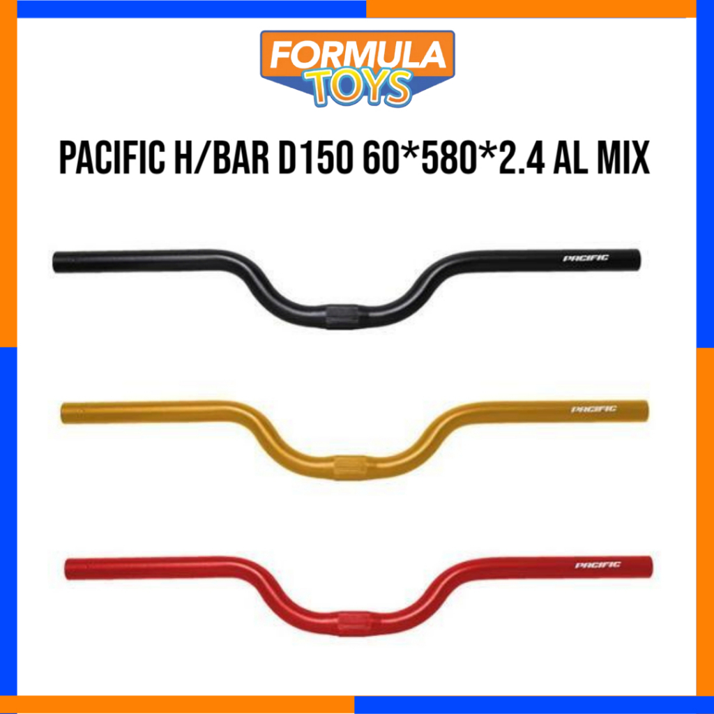 PACIFIC H/BAR D150 60*580*2.4 AL MIX BIKE HANDLEBAR