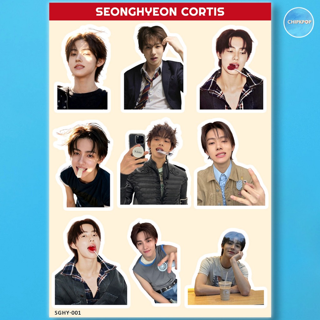 สติ๊กเกอร์ SEONGHEYEON CORTIS I KEONHO CORTIS I CORTIS KPOP I STICKER KPOP I STICKER SEONGHOYEON COR