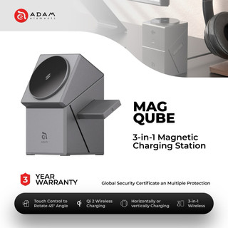 ADAM elements MAG Qube Qi2 3-IN-1 Intelligent Charging Station
