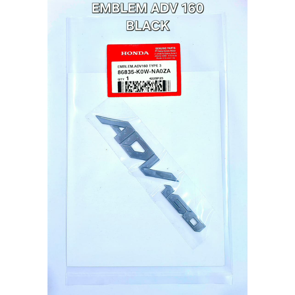 ADV 160 สัญลักษณ์สีดํา 86835K0WNA0ZA