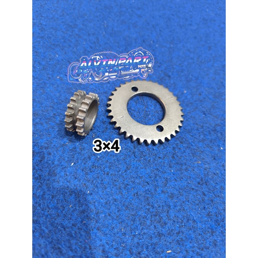 Teming Gear 33.54 Timing Gear Tiger Gl Newtech Megapro Viar Cross X 200 Vsr 200 Gear Centric Viar โด