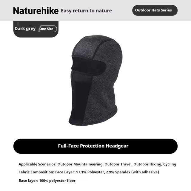 NATUREHIKE FULL FACE BIKER BALACLAVA MASK CYY2351ZC011