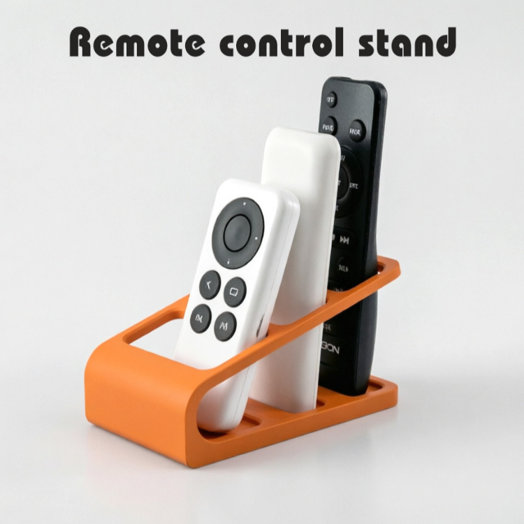 Universal Aesthetic TV AC Remote Rack / Minimalist Remote Storage Box Holder / Premium Living Room Table Organizer Stand