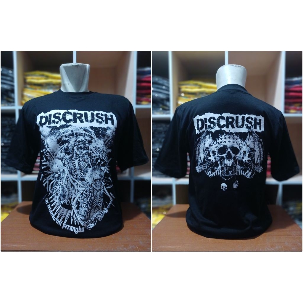 เสื้อยืดวงดนตรี DISCRUSH PUNK / เสื้อยืดเพลง PUNK
