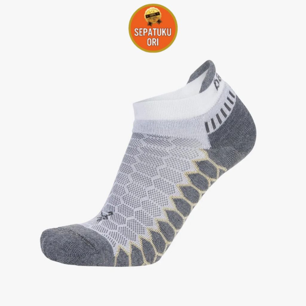 BALEGA SILVER SOCKS NO SHOW WHITE GREY SIZE S ใหม่ UNISEX ดั้งเดิม