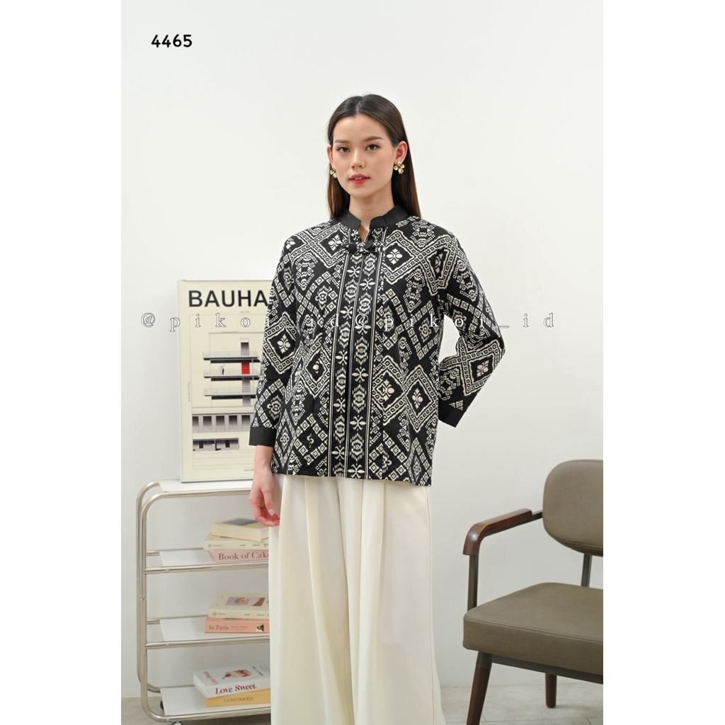พิโคอิid | เสื้อบาติกสตรีแขนบอลลูน / รูปที่ 6