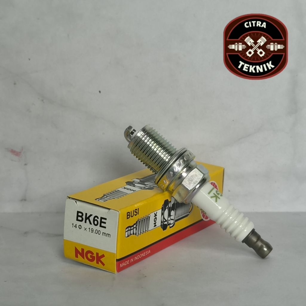 หัวเทียน Mitsubishi Lancer Evo 3 CB4 1.6cc - CB5 1.8cc - Kuda Grandia 2.0cc - NGK BK6E ดั้งเดิม