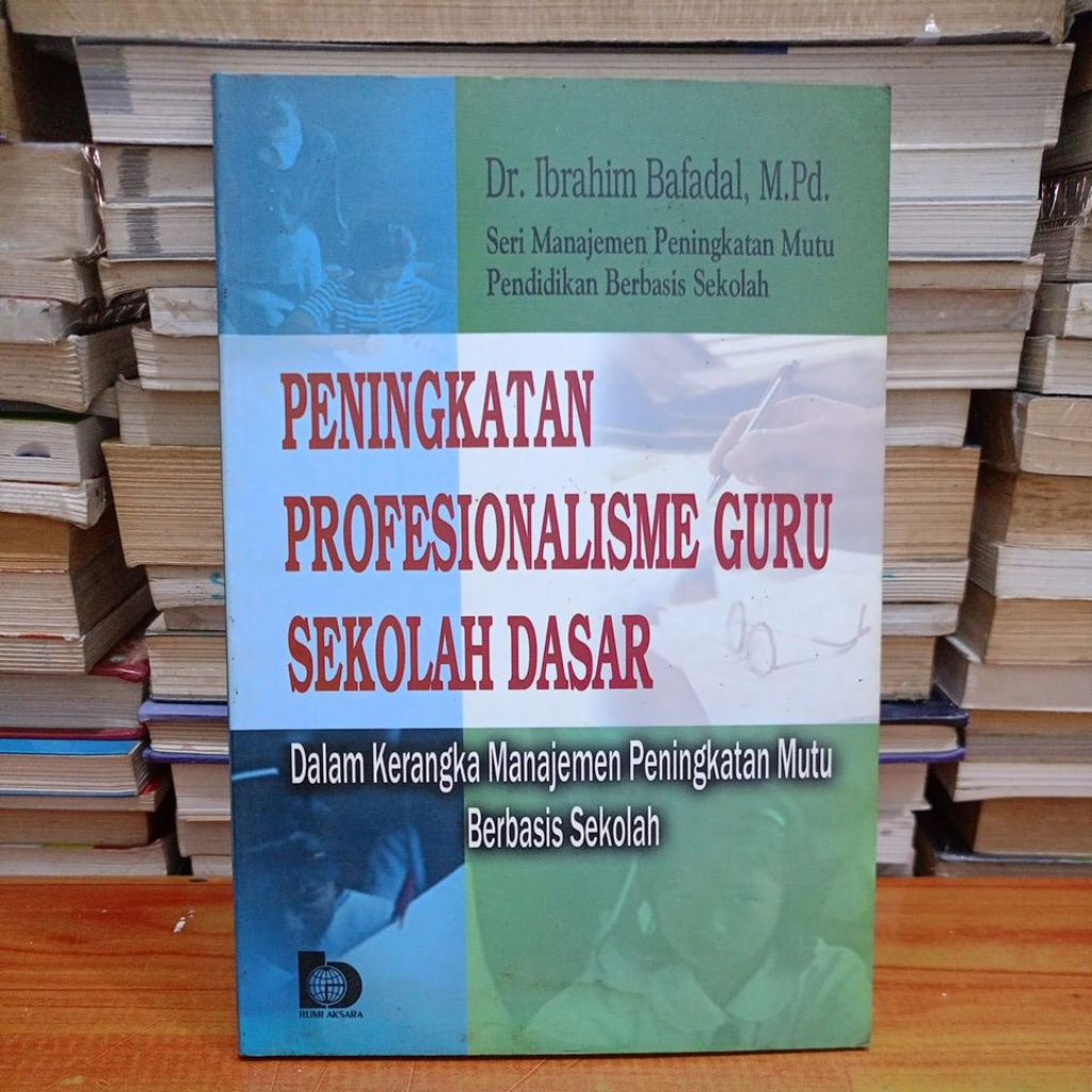 ต้นฉบับ USED PROFESSIONAL WRITING BOOK FOR ELEMENTARY SCHOOL TEACHER - DR. IBRAHIM BAFADAL (H3)