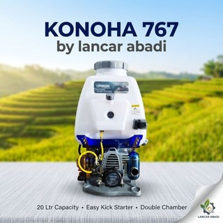 MESIN SPRAYER KONOHA KNH-767/MESIN SPRAYER MODIFIKASI THAILAND RACING/kapasitas 20 liter/mesin semprot hama/knapsack power sprayer