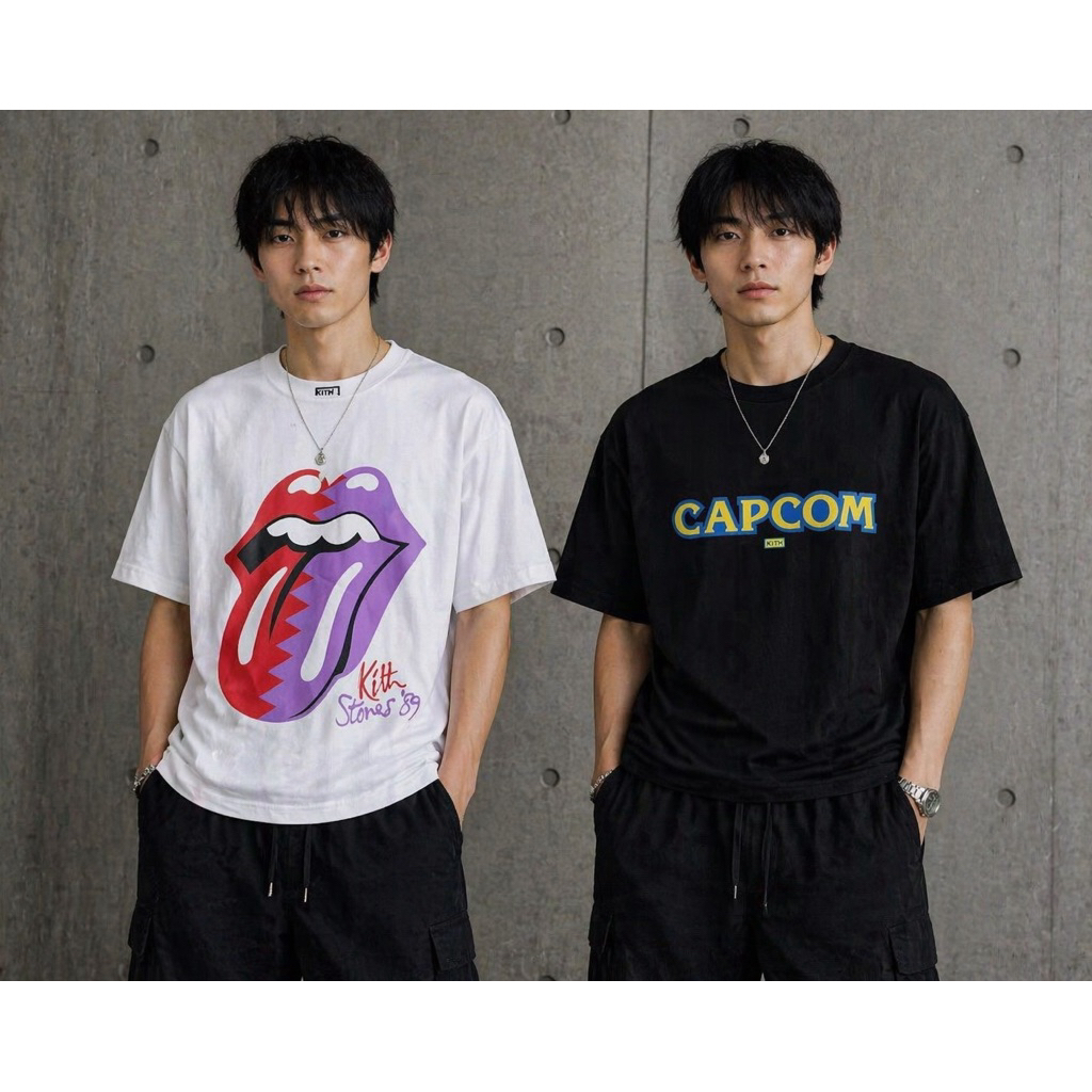 เสื้อยืด KITH BASIC LOGO OVERSIZE