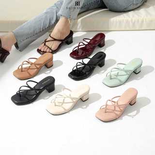 BrownBells Amor Heels 5cm hak tahu  - Sandal Wanita AMOR 02