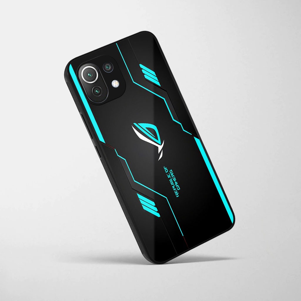 เคส HP Xiaomi MI 11 Lite - เคสโทรศัพท์ Xiaomi MI 11 Lite - เคสโทรศัพท์ - Phone Softcase - Glass Soft