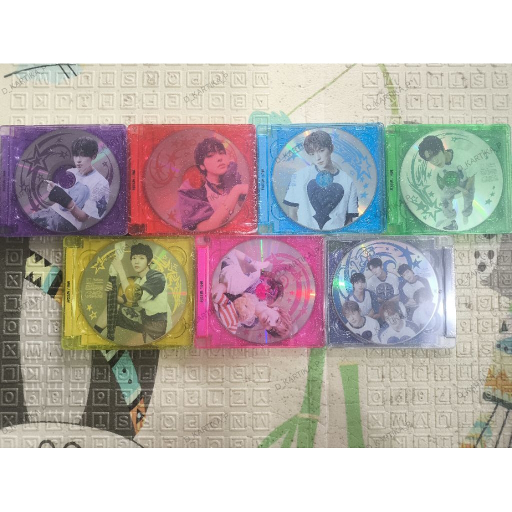 อัลบั้ม NCT WISH COLOR JEWEL SION RIKU YUSHI JAEHEE RYO SAKIYA GROUP SEALED