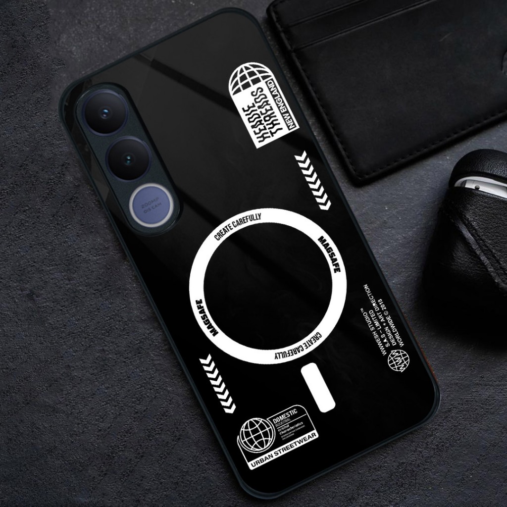 HP เคสโทรศัพท์ Vivo V70FE ล่าสุด [BSG-04] - เคสโทรศัพท์ Vivo V70FE ล่าสุด - เคสกระจก Vivo V70FE - เค