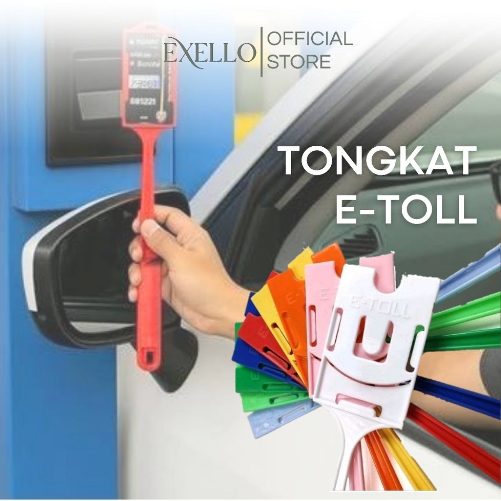 E-Toll Stick GTO Toll Card Stick Tap E-Money Flazz สีสัน Exello การ์ด