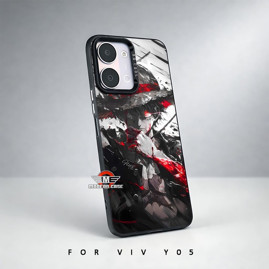 เคส IMD สําหรับ Vivo Y05 Premium Matte Hard Casing Motif 0ne P1ece Art - Softcase Hybrid IMD Plate H