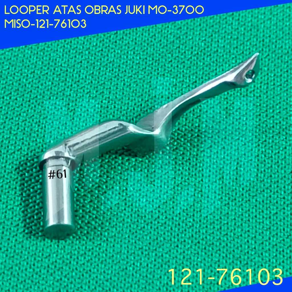 MESIN 121-76103 61 LOPER - COOPER JUKI MO-3700 MISO MS-00086 OVERSEAM SEWING MACHINE
