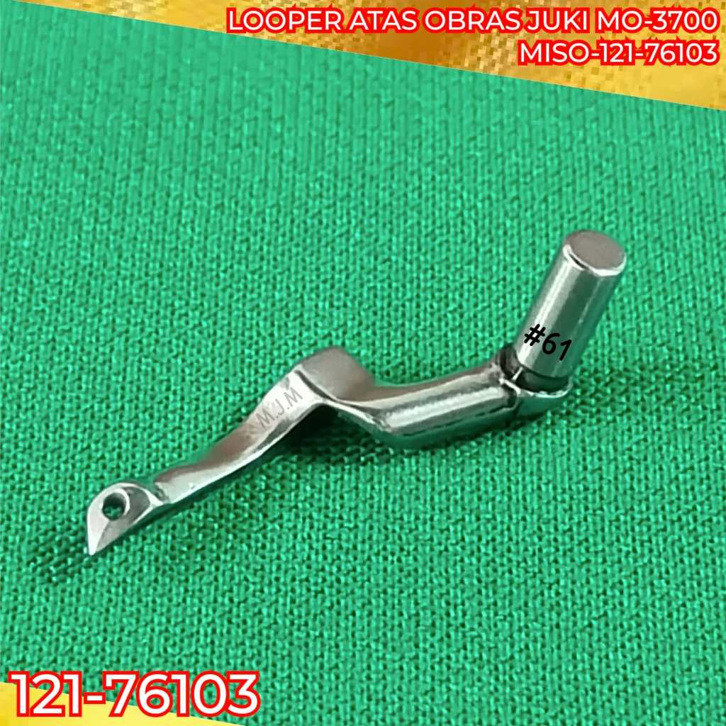 MESIN 121-76103 61 LOPER - COOPER JUKI MO-3700 MISO MS-00086 OVERSEAM SEWING MACHINE