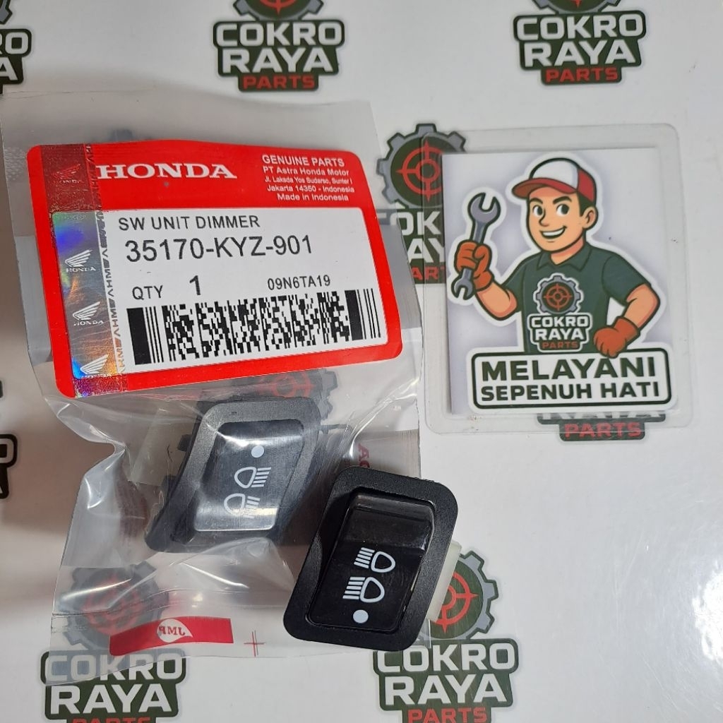 TOMBOL 3-POINT DIMMER BUTTON BEAT FI / POP / ESP / REVO ABSOLUTE / REVO FI / VARIO FI 35170KYZ901