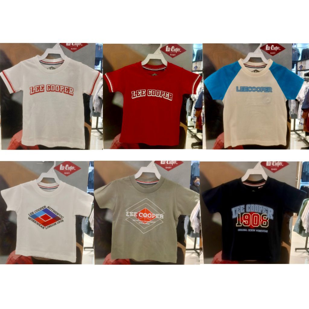 (6-36 เดือน) ORIGINAL LEE COOPER BABY T-SHIRT