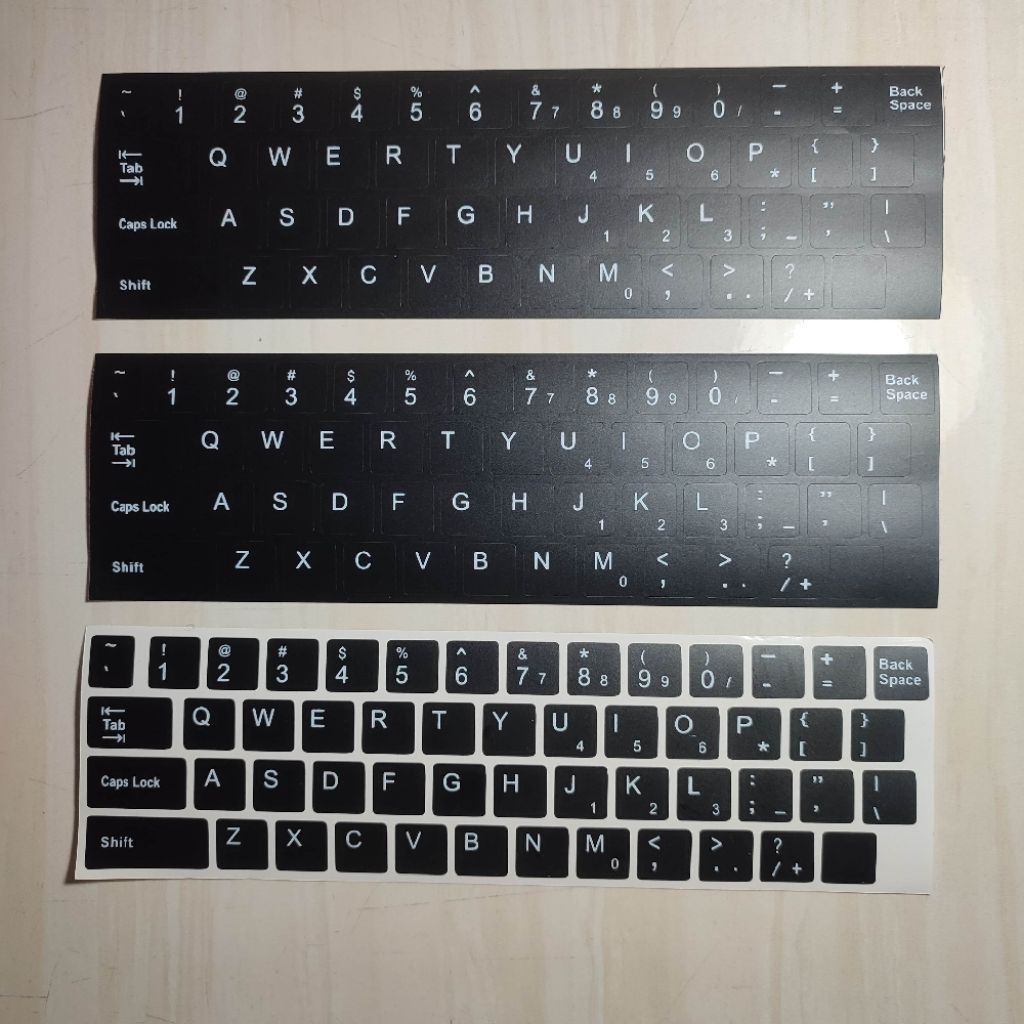 NEC VersaPro VK23 สติ๊กเกอร์คีย์บอร์ดไม่ครบชุดขนาด 12.5 นิ้ว