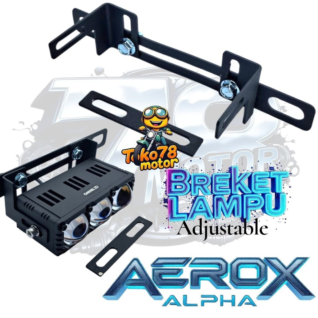 MATA AEROX ALPHA TURBO AEROX เชื่อมต่อใหม่ 2 EYES 3 EYES รุ่นที่กําหนดได้