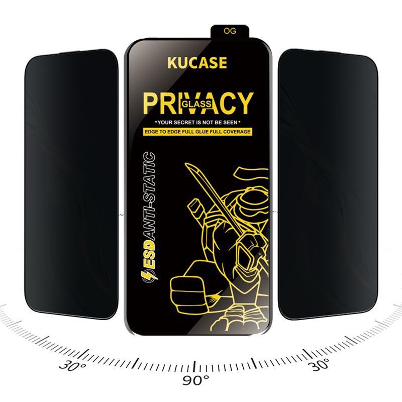 LAYAR TG Anti Bubble GLass กระจกนิรภัยป้องกันหน้าจอ Clear และความเป็นส่วนตัว Anti Spy Anti Static เต