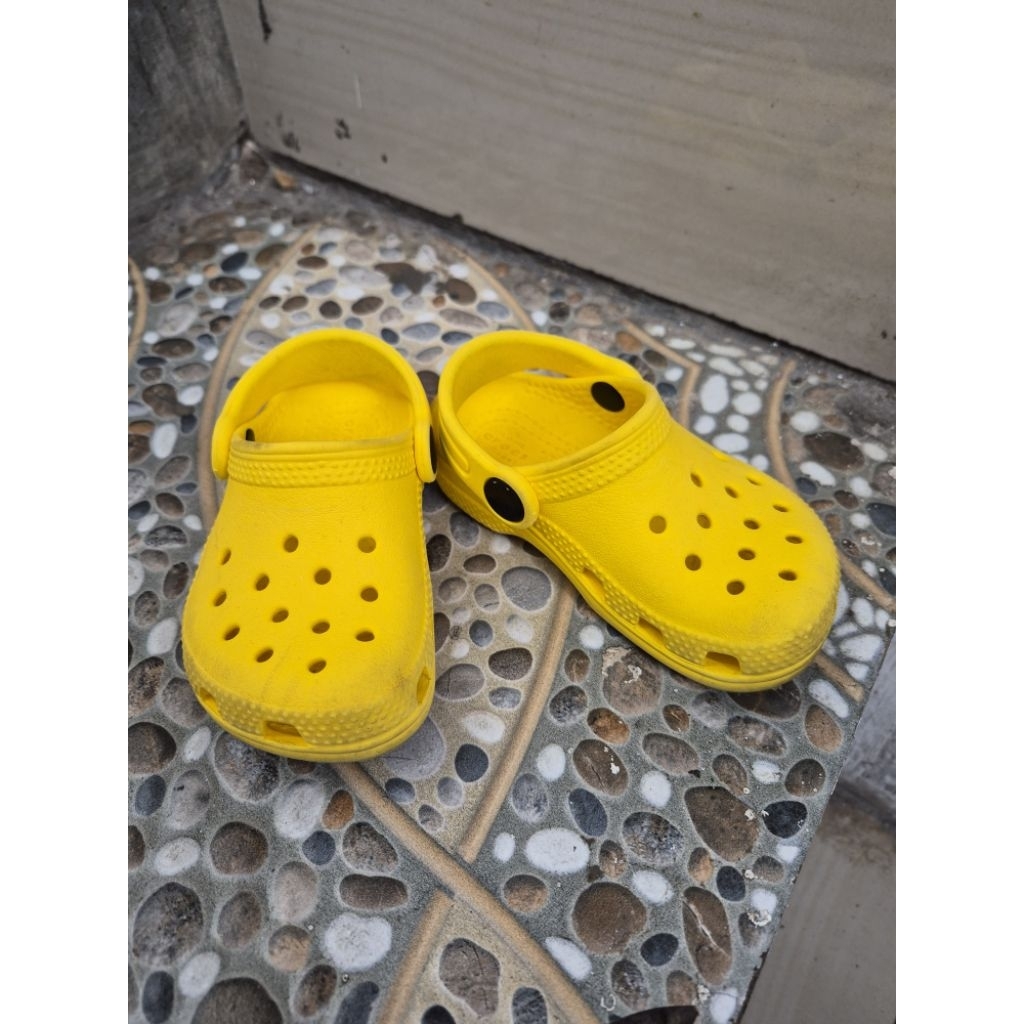 Preloved Original Crocs Kids Sandals