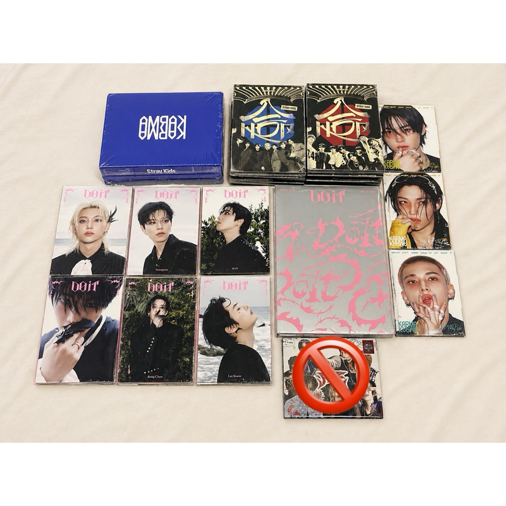 [RESTOCK AGAIN] STRAY KIDS ALBUM DO IT/KARMA/ATE/HOP/IN LIFE/NOEASY/ODINARY/MAXIDENT/5 STAR/ROCKSTAR