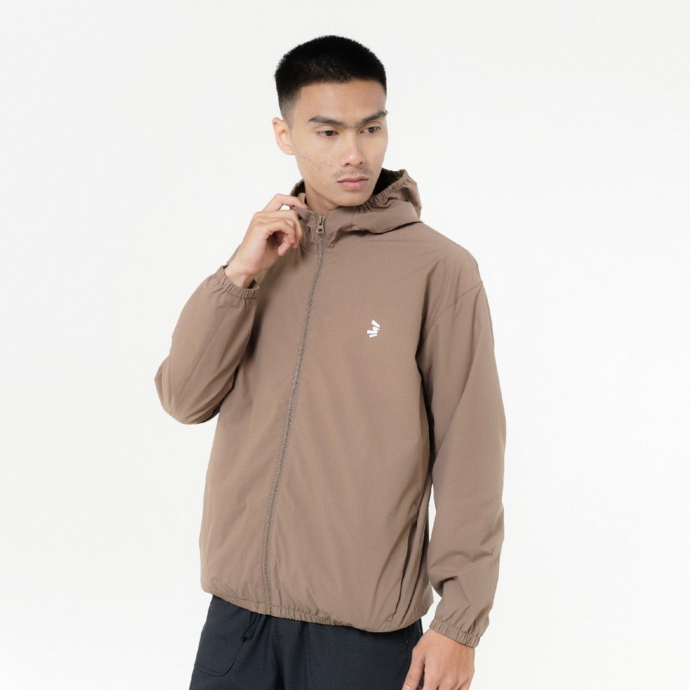 3Second Mens Hoodie Windbreaker Regular Fit Taslan Axton OL-C Jacket030426