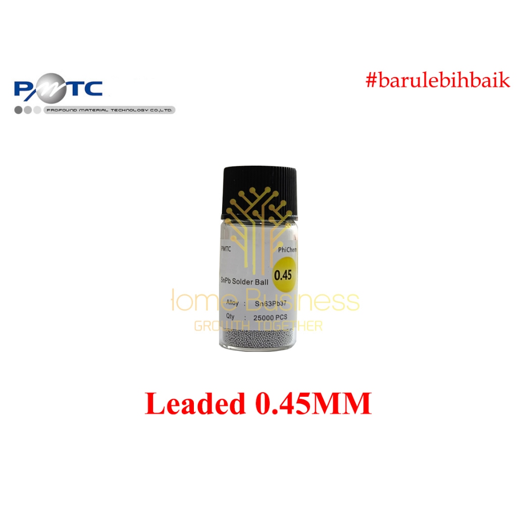 PMTC Profound Solder Ball 0.45MM 045MM 0.45 MM Sn63Pb37 Lead Ball Leading BGA Reballing