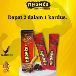 NAGAKU Kopi Choco Ginseng Herbal Alami BPOM HALAL ( 1 box isi 2 sachet)