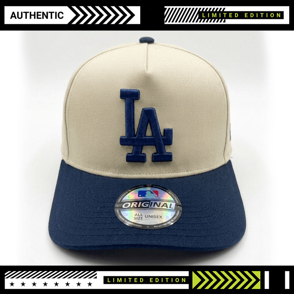 หมวก LA Navy Cream with Navy Visor - Snapback 9Forty A-Frame