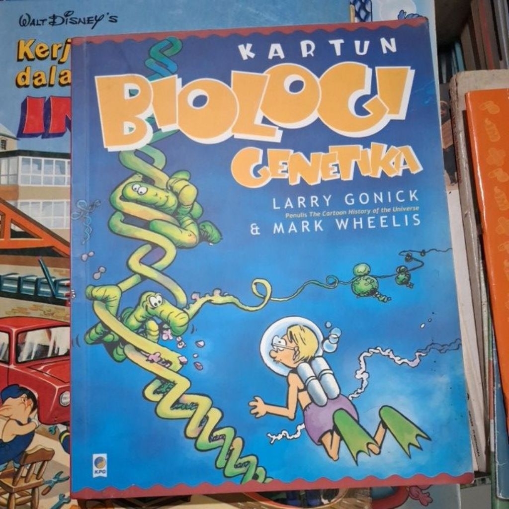 GENETIC BIOLOGY CARTOON