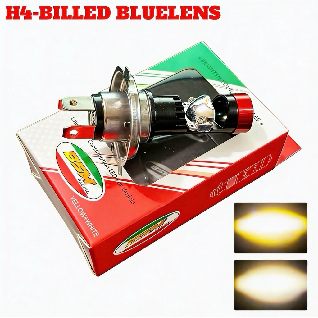 Bholam ไฟ LED มอเตอร์ไซค์ H6 BLUELENSE 10W DC 12-85V H4 H6