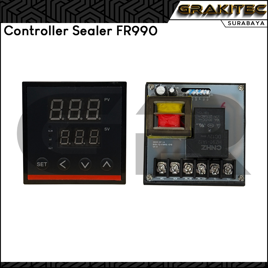 MESIN HEAD CONTROLLER / MAINBOARD SPARE PARTS สําหรับเครื่องซีล FR 900 | ศ 770 | FR 400 GRAKITEC SBY