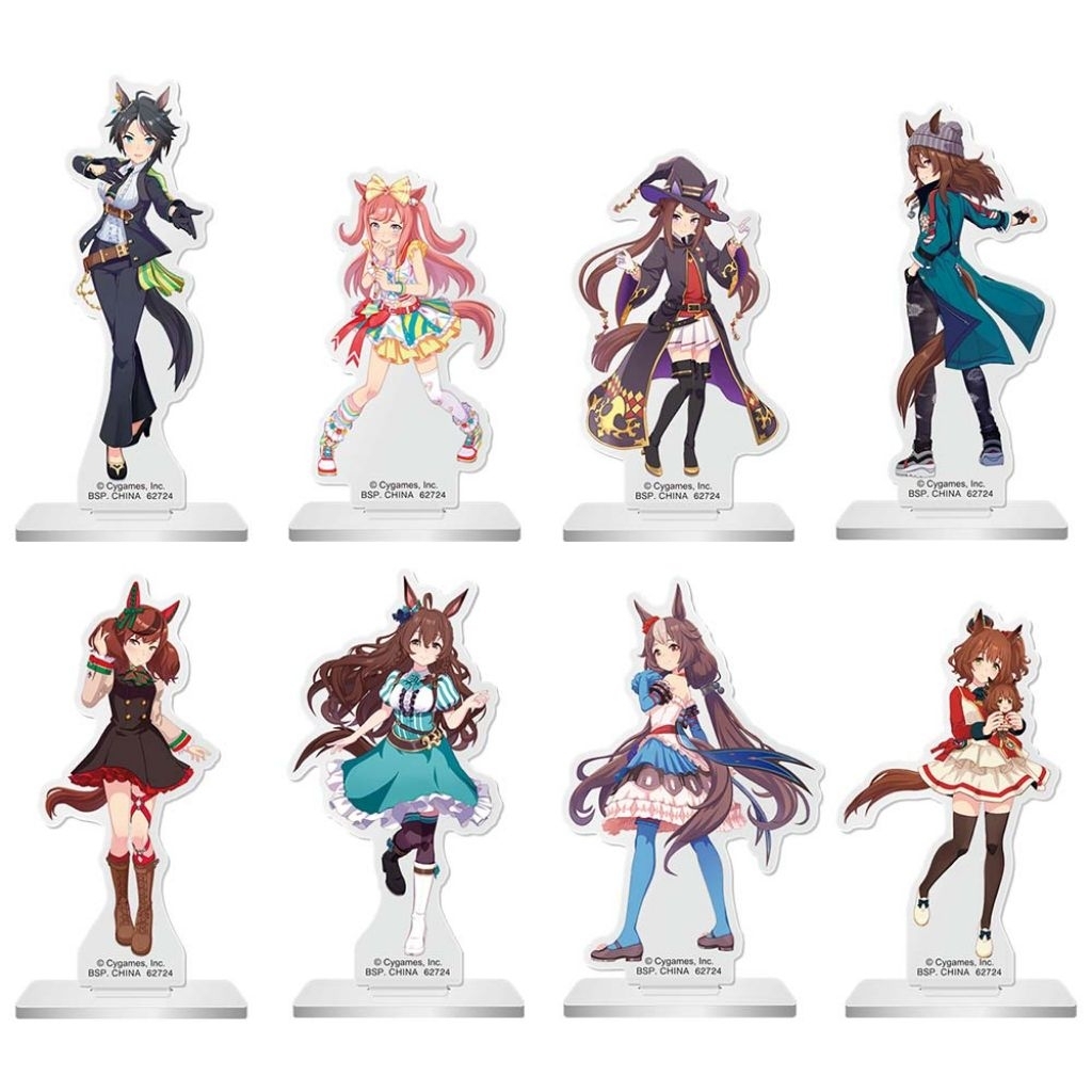 Ichiban Kuji Uma Musume สวยดาร์บี้ Vol. 7 รางวัล E: ขาตั้งอะคริลิค Nakyama Festa Fuji Kiseki Yemenin