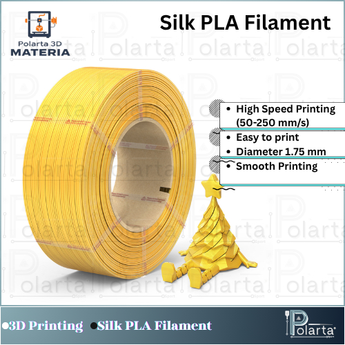 Materia SILK PLA Filament Refill (Silk PLA Filament) เส้นใยสําหรับเครื่องพิมพ์ 3 มิติ