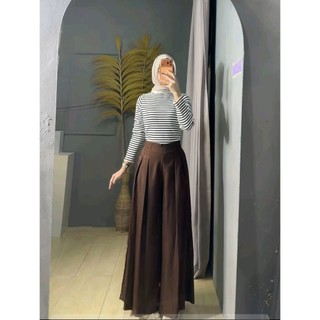 lavie pants celana lipit depan pinggang belakang karet celana panjang wanita high waist celana terbaru bawahan wanita kulot