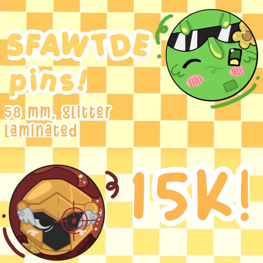 [AVAILABLE] SFAWTDE/DAWTDE สินค้า Minecraft ARG Fanmerch Pins