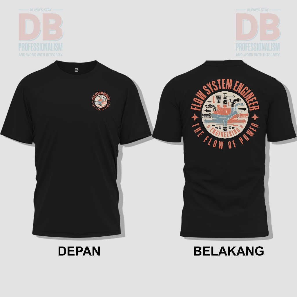 Distro Flow System Engineer T-Shirt - Engineering the Flow of Power Short T Shirt