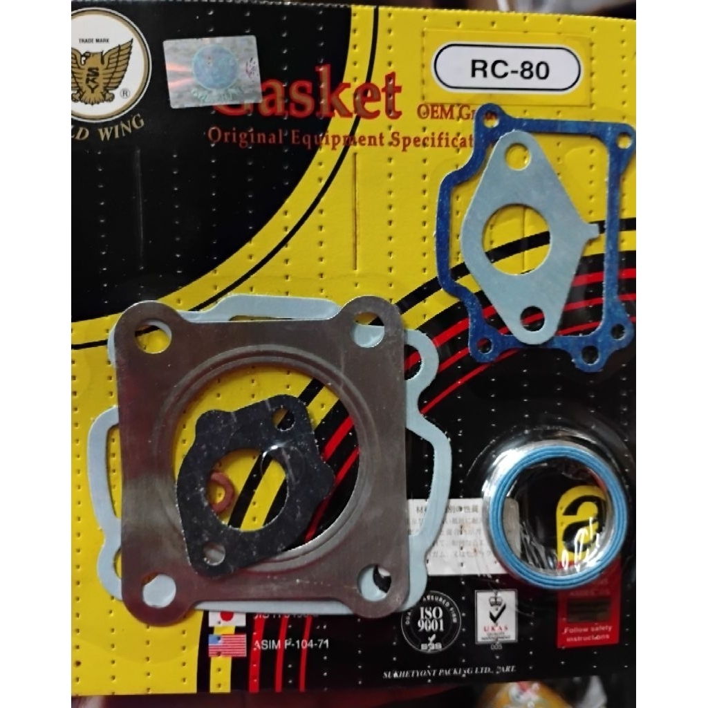 MESIN TOP SET GASKET RC 80 BRAVO ENGINE GASKET RC 80 BRAVO