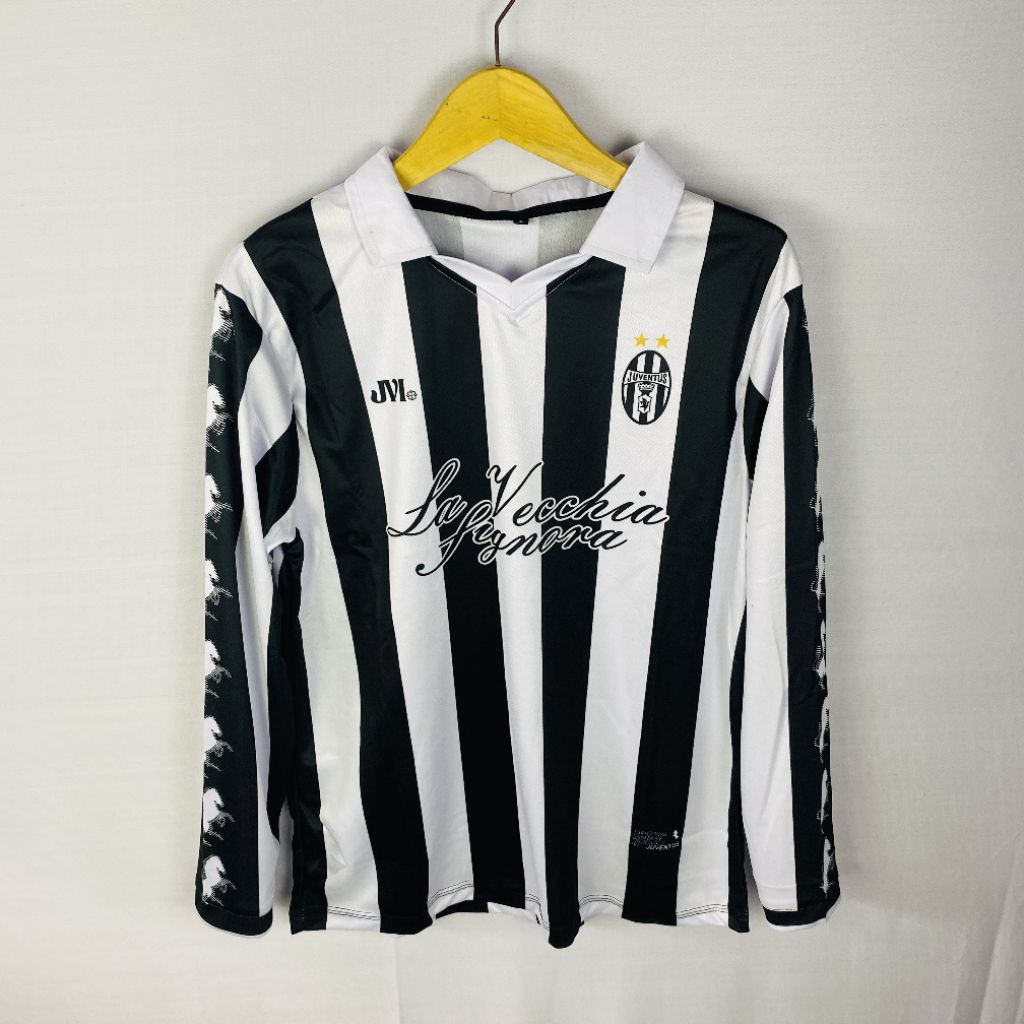 JVI JERSEY RETRO FANTASY JUVENTUS JERSEY VINTAGE FULL PRINTING ยาวและแขนสั้น