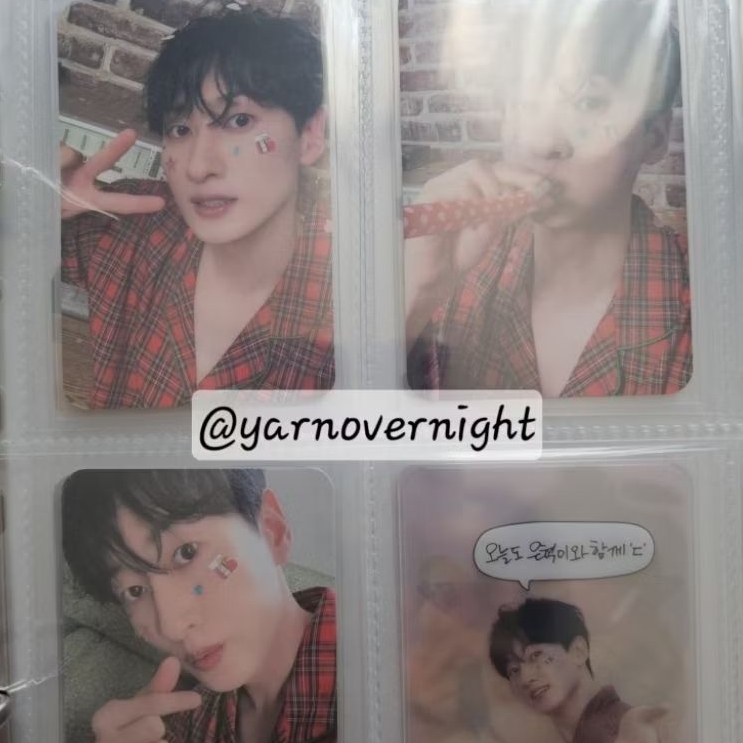 Super Junior Photocard - Eunhyuk Mediheal ครบชุด