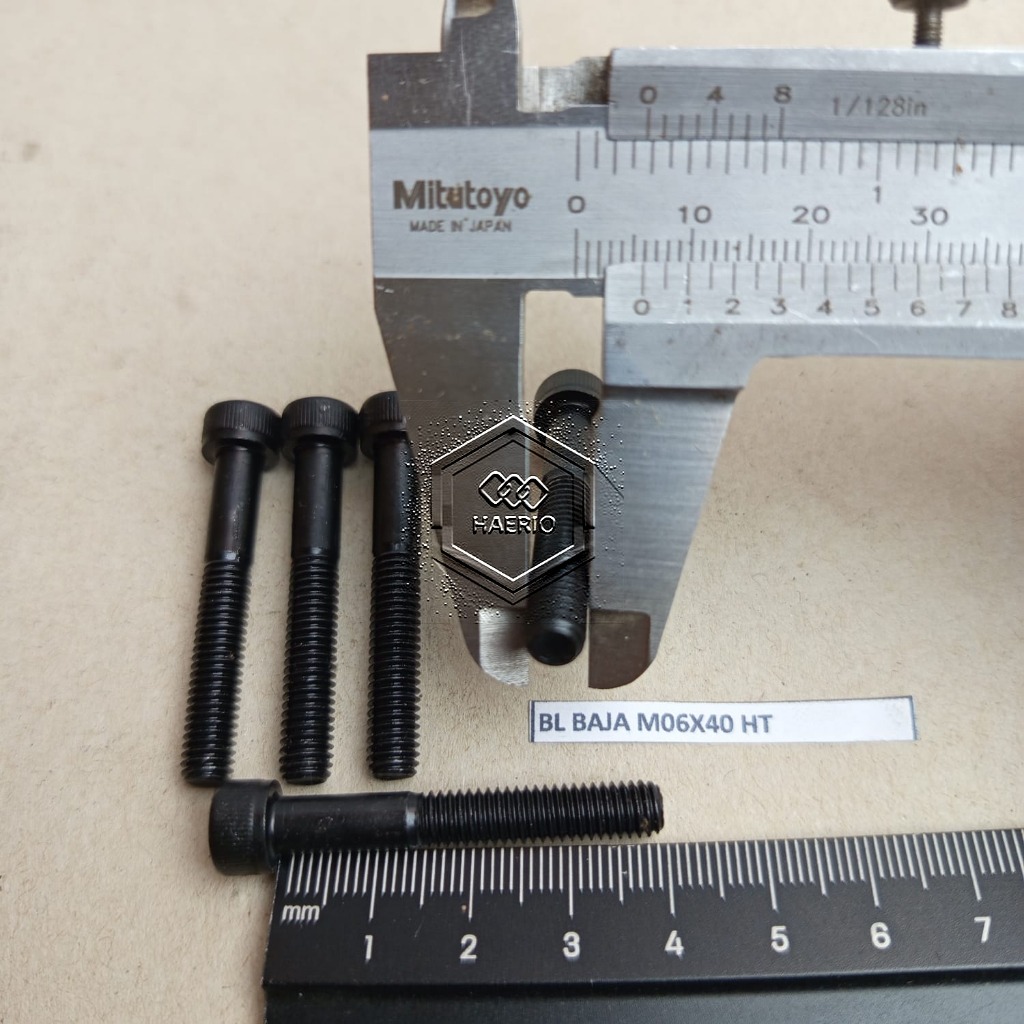 BOLT L M6X40 (4CM) STEEL BOLT L STEEL M6 X 40 GRADE 12.9 THREAD 10 L STEEL M6 LENGTH 4 CM / BOLT L 6