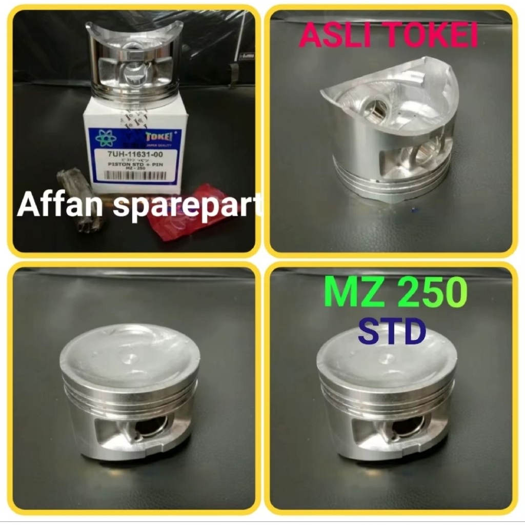 MESIN PISTON STD ENGINE YAMAHA MZ 250 / SEHER YAMAHA MZ 250 TOKEI