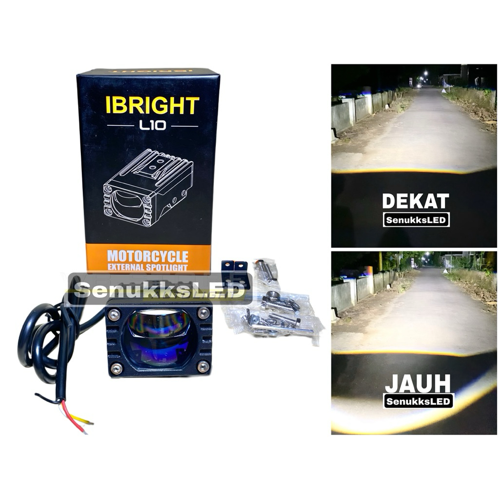 IBRIGHT L10 - BILED BLUE LENSHOOTER LAMP