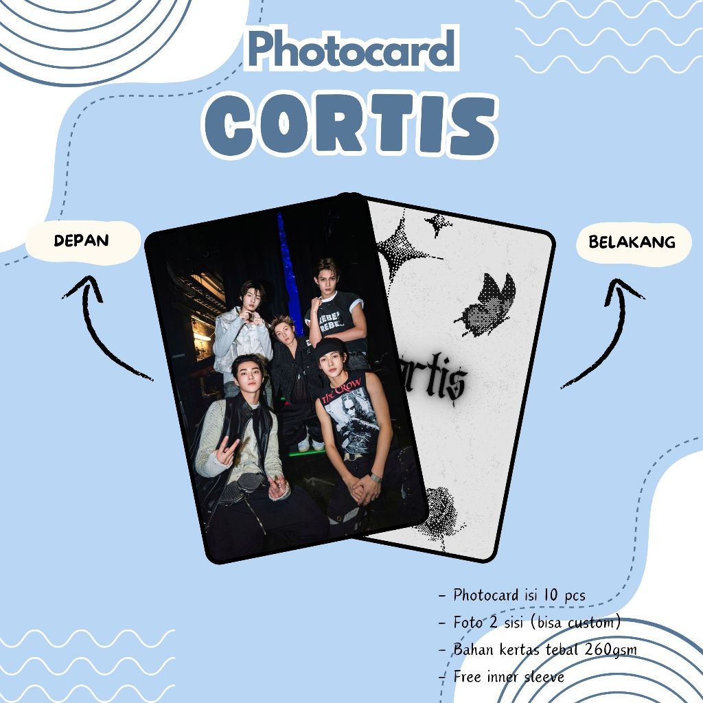 (10 ชิ้น) CORTIS PHOTOCARD