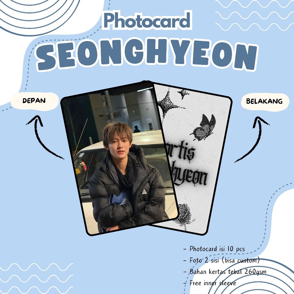 (10 ชิ้น) SEONGHEYEON CORTIS PHOTOCARD